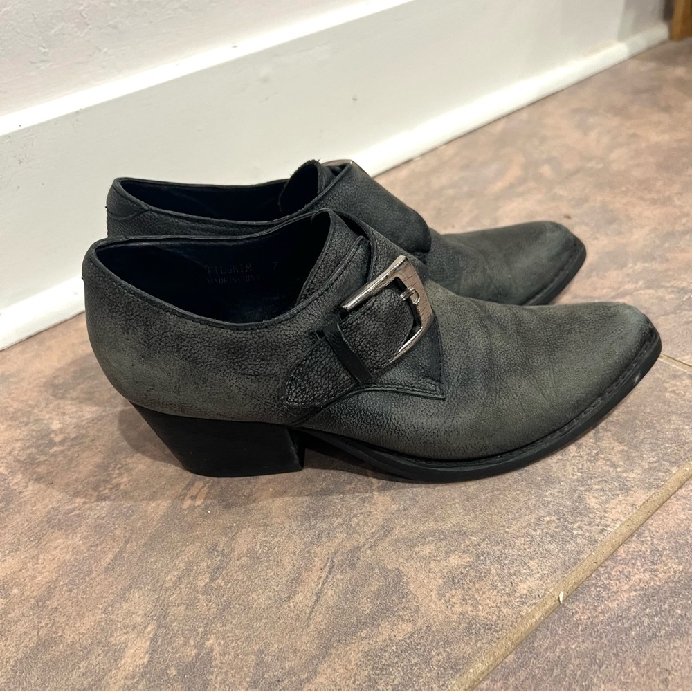 Jeffrey Campbell western shoes with buckle
